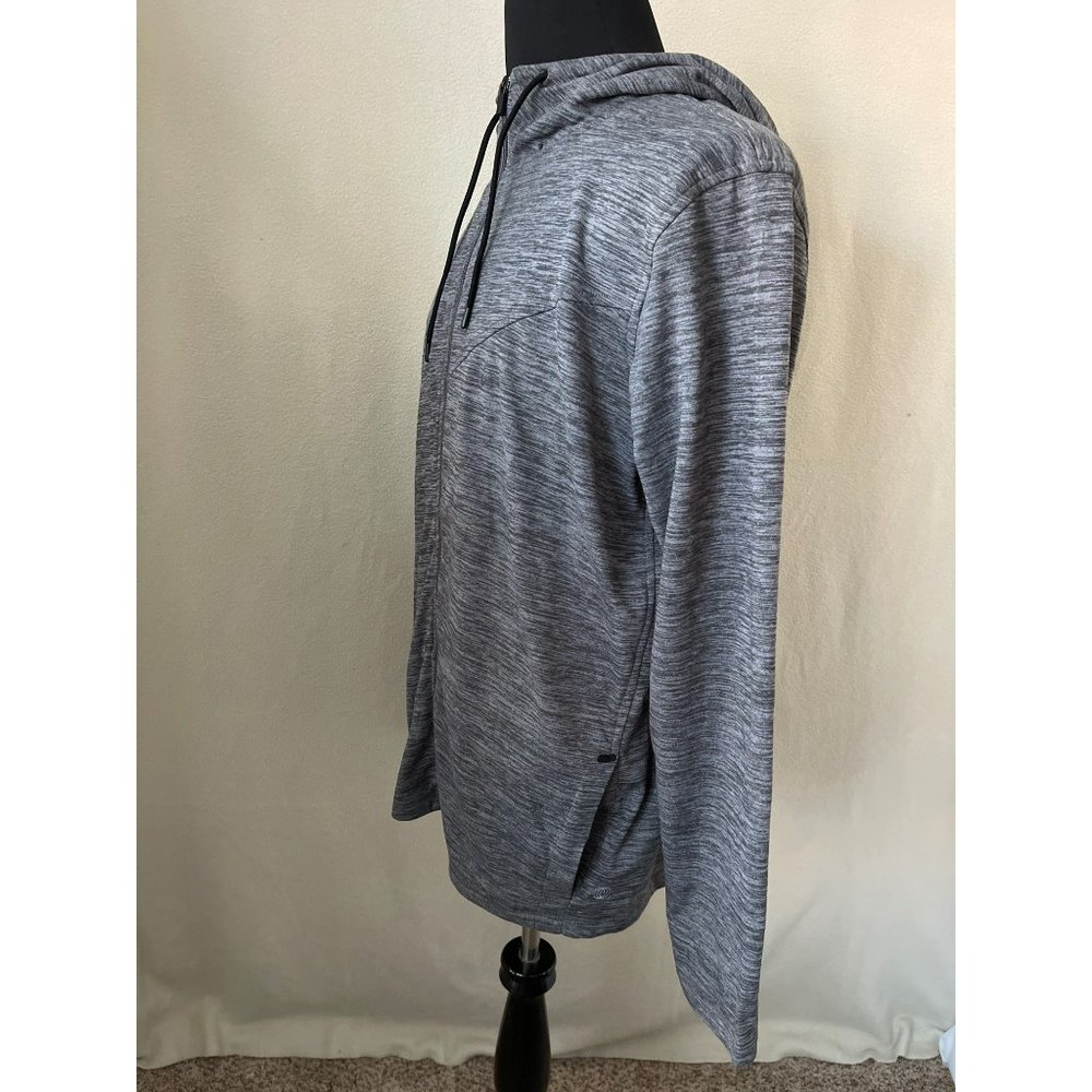 Balance Collection Gray Static Lightweight Full Zip Hooded Jacket, Large - Picture 8 of 12